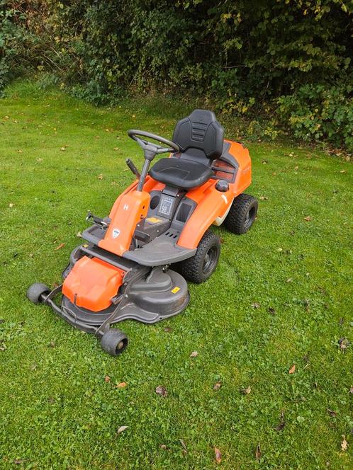 Husqvarna rider 214tc zitmaaier frontmaaier grasmaaier, Tuin en Terras, Zitmaaiers, Gebruikt, 90 tot 120 cm, Mulchfunctie, Ophalen