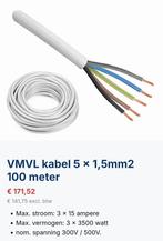 Snoer inductie kookplaten aansluitkabel, Doe-het-zelf en Verbouw, Elektra en Kabels, Ophalen of Verzenden, Nieuw, Kabel of Snoer