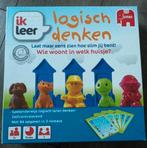 Jumbo Ik Leer Logisch Denken spel, Ophalen of Verzenden, Gebruikt, Complete set