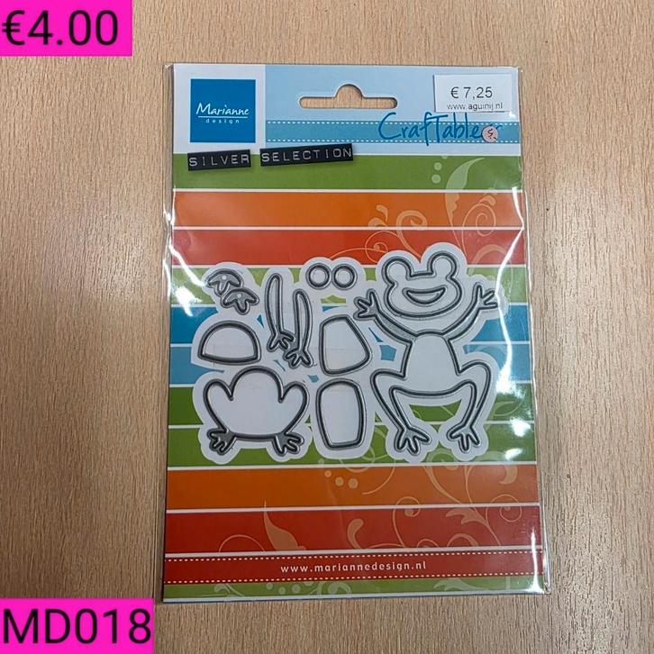 Snijmallen Marianne Design deel 2, Hobby en Vrije tijd, Kaarten | Zelf maken, Zo goed als nieuw, Pons of Mal, Overige thema's