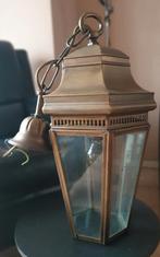 Mooie hanglamp met intacte raampjes, Ophalen, Klassiek, Zo goed als nieuw, Glas