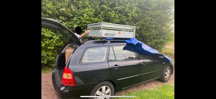Gratis open Dak koffer zelf gemaakt, Auto diversen, Dakkoffers, Nieuw, Ophalen