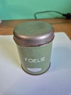 Groen emaille Foelie blik., Antiek en Kunst, Ophalen of Verzenden