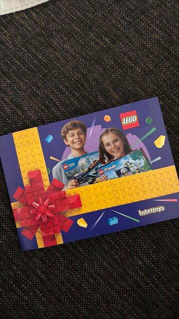 3 Lego intertoys spaarpas punten beschikbaar voor biedingen