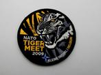 Patch NATO Tiger Meet 2009 Vliegbasis Kleine-Brogel, Verzenden, Luchtmacht, Overige gebieden, Embleem of Badge