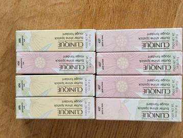 CLINIQUE BUTTER SHINE LIPSTICK 8 X NIEUW beschikbaar voor biedingen