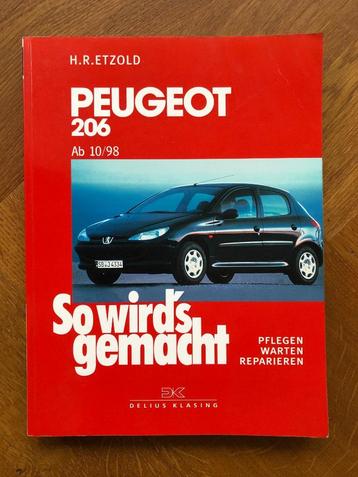 Peugeot 206 ab 10/98 So wird's gemacht. Reparatiehandleiding beschikbaar voor biedingen