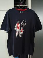(XL) AFC Ajax Vader & Junior Fanshirt Katoen, Blauw, Maat 56/58 (XL), Ophalen of Verzenden, Voetbal