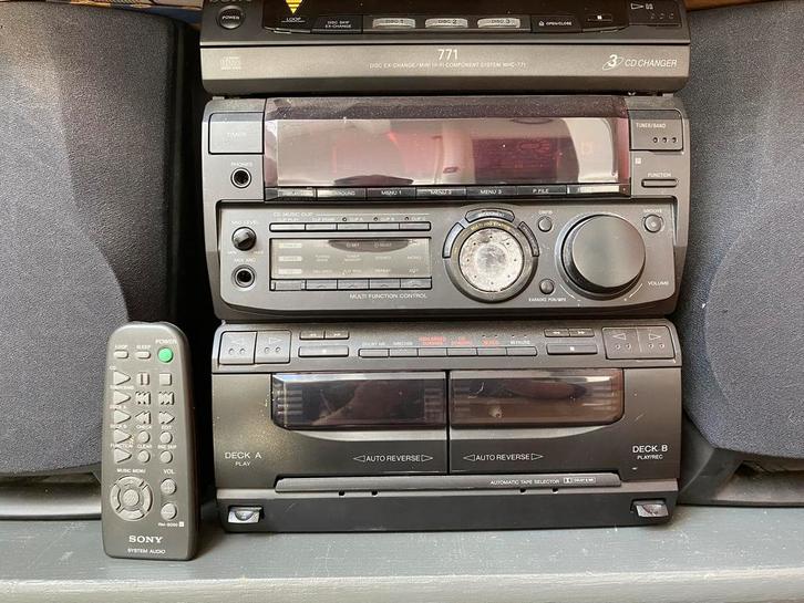 Stereotoren defect, Audio, Tv en Foto, Stereo-sets, Niet werkend, Sony, Ophalen