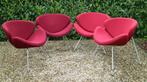 4x Artifort Orange Slice fauteuils. F437B, 75 tot 100 cm, Design, Stof, 75 tot 100 cm