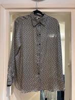 H&M blouse met zwart/witte print maat M te koop, Kleding | Dames, Blouses en Tunieken, Maat 38/40 (M), H&M, Zwart, Ophalen of Verzenden
