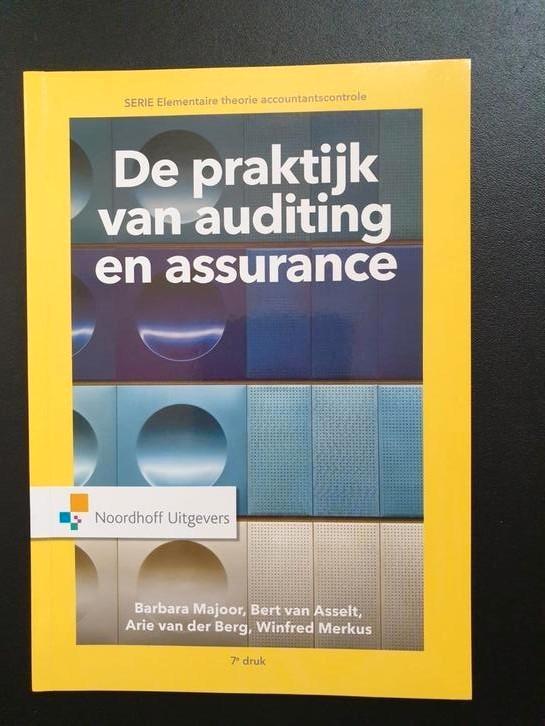 Barbara Majoor - De praktijk van auditing en assurance, Boeken, Economie, Management en Marketing, Zo goed als nieuw, Ophalen of Verzenden