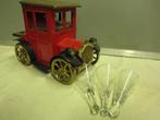 FORD AUTO MODEL TYPE T ANTIEK DRANK SPEEL DOOS UNIC, Antiek en Kunst, Antiek | Speelgoed, Ophalen of Verzenden