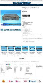 WPA 6500 2 kanaals PA versterker Professional, Audio, Tv en Foto, Versterkers en Receivers, Overige merken, Gebruikt, ., Ophalen of Verzenden