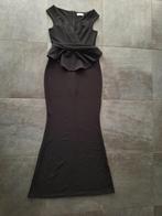 Zwarte Goddiva galajurk maat 40, Maat 38/40 (M), Galajurk, Zwart, Ophalen of Verzenden