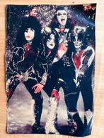 Kizz/Kiss mini poster glam 80s RARE 1978, Ophalen of Verzenden, Gebruikt, Boek, Tijdschrift of Artikel