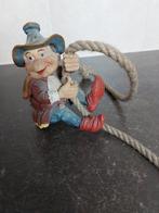 Tuinkabouter laaf aan touw, Ophalen of Verzenden, Gebruikt