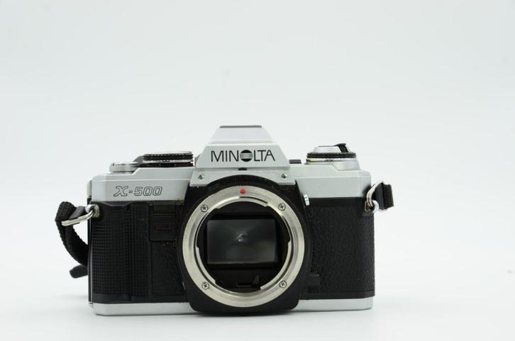 Minolta X-500 X500 body voor onderdelen of hobbyist, Audio, Tv en Foto, Fotocamera's Analoog, Niet werkend, Spiegelreflex, Minolta