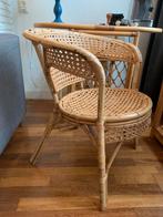 Rotan stoel, Ophalen of Verzenden, Zo goed als nieuw, Bruin, Eén