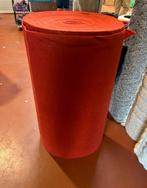 1 meter breed  Rode loper per meter €6 zelf ophalen, Rechthoekig, Rood, Nieuw, 200 cm of meer