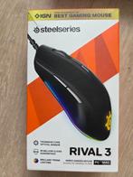 Steelseries Rival 3, Rechtshandig, Muis, Gaming muis, Ophalen of Verzenden