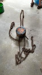 Handtakel 2 ton – zwaar model met ketting, Doe-het-zelf en Verbouw, Lieren en Takels, Ophalen, Gebruikt, Handmatig