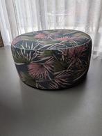 Mooie ronde poef, tafel, hocker, Ophalen of Verzenden, Rond, Minder dan 50 cm, Minder dan 50 cm