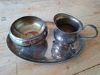 Keltum roomstel verzilverd, Antiek en Kunst, Antiek | Goud en Zilver, Ophalen of Verzenden