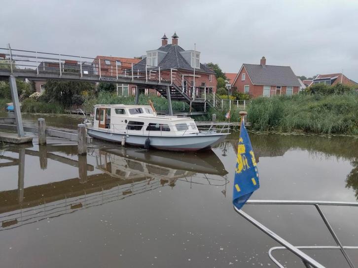 Stalen Boot Pascal ongeveer 10 mtr, Watersport en Boten, Motorboten en Motorjachten, Gebruikt, Staal, Diesel, Ophalen