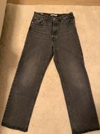 Levi's Ribcage Straight Jeans Grijs W28, Ophalen of Verzenden, Zo goed als nieuw, Grijs, W28 - W29 (confectie 36)
