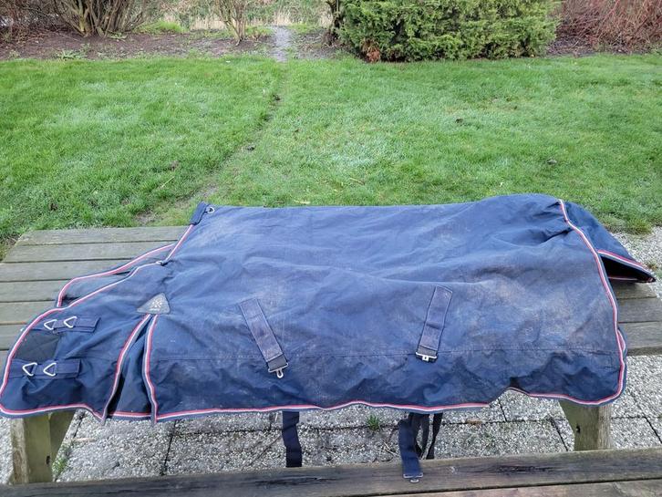 Waterdichte winterdeken maat 175   350 gram, Dieren en Toebehoren, Paarden en Pony's | Dekens en Dekjes, Zo goed als nieuw, Deken