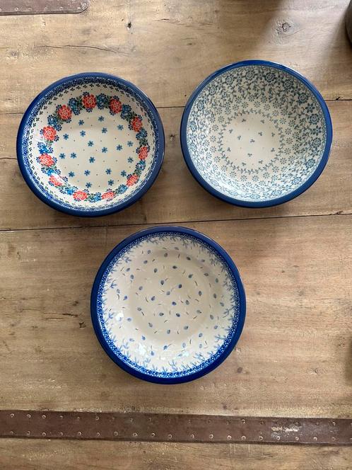 3 Bunzlau Castle diepe borden, Huis en Inrichting, Keuken | Servies, Nieuw, Bord(en), Overige stijlen, Ophalen of Verzenden