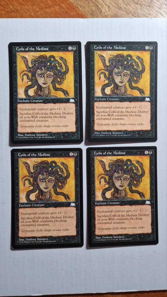 MTG Weatherlight - Coils of the Medusa, Hobby en Vrije tijd, Verzamelkaartspellen | Magic the Gathering, Zo goed als nieuw, Meerdere kaarten