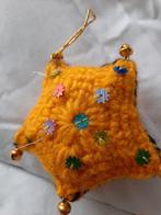 Gehaakte Ster Hanger - Geel, Handgemaakt, Ophalen of Verzenden, Nieuw