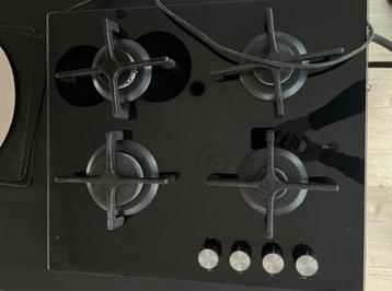4 pits kookplaat ikea glas zwart beschikbaar voor biedingen