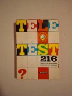 Tele test 216 uit 1968, Antiek en Kunst, Antiek | Speelgoed, Ophalen of Verzenden