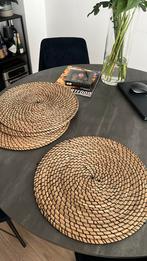 Set van 4 rotan placemats., Huis en Inrichting, Woonaccessoires | Onderzetters, Ophalen of Verzenden, Zo goed als nieuw, Bord