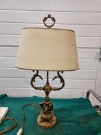 tafellamp twee armig antiek vis met meisje, Ophalen of Verzenden, 'T Olde Gre-j, Info@toldegrej.nl, Endepoelstraat 20f Didam