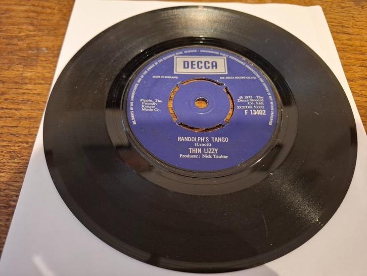 Single - Thin Lizzy – Randolph's Tango, Cd's en Dvd's, Vinyl Singles, Gebruikt, Single, Rock en Metal, 7 inch, Ophalen of Verzenden