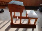 Oude houten lessenaar, Huis en Inrichting, Ophalen of Verzenden, Gebruikt, Bureau