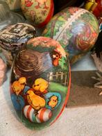 Paasei candycontainer met Kip en Kuikens, T, Ophalen of Verzenden, Zo goed als nieuw, N