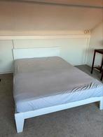 140 x 200 wit bed, Huis en Inrichting, Slaapkamer | Bedden, Gebruikt, 140 cm, Wit, Hout
