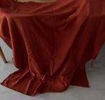 Tafelkleed stuk stof mousseline kleur terracotta, Hobby en Vrije tijd, Stoffen en Lappen, Bruin, 120 cm of meer, Ophalen of Verzenden
