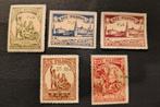 Russische Postzegels - Set van 5, Ophalen of Verzenden