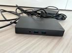 Dell WD15 Dockingstation 130W, Computers en Software, Dockingstations, Ophalen of Verzenden, Gebruikt, Docking station, Laptop