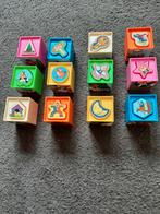 Leerzame stapelbare blokken met losse vormpjes en 2 puzzels, Ophalen of Verzenden