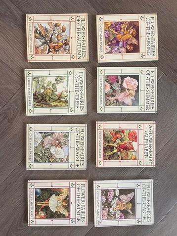 8x Flower Fairies (Engels)  - Cicily Mary Barker beschikbaar voor biedingen