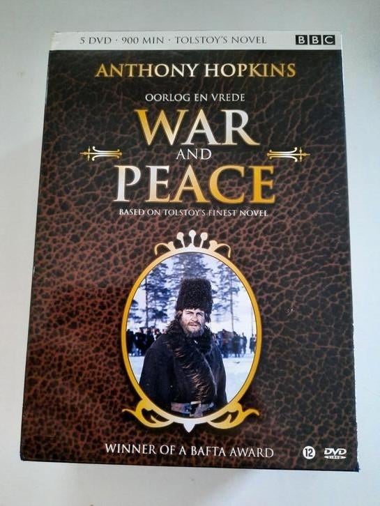WAR & PEACE -  5 DVD Boxset, Cd's en Dvd's, Dvd's | Tv en Series, Boxset, Drama, Ophalen of Verzenden, Zo goed als nieuw