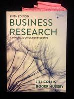 Business Research - A Practical Guide for Students, Boeken, Ophalen of Verzenden, Zo goed als nieuw, MBO, Jill Collis