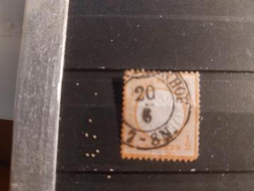 Reich 1872: Brustschild, Michel 18 gestempeld beschikbaar voor biedingen